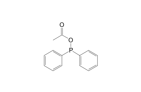 (Acetoxy)diphenylphosphane