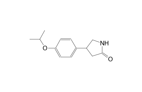 4-(4-isopropoxyphenyl)-2-pyrrolidinone