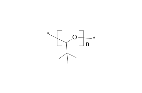 Poly(tert-butylethylene oxide), isotactic; poly[oxy(1-tert-butylethylene)]