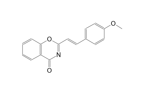 4H-1,3-benzoxazin-4-one, 2-[(E)-2-(4-methoxyphenyl)ethenyl]-