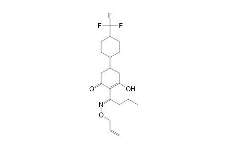2-Cyclohexen-1-one, 3-hydroxy-2-[1-[(2-propenyloxy)imino]butyl]-5-[4-(trifluoromethyl)cyclohexyl]-