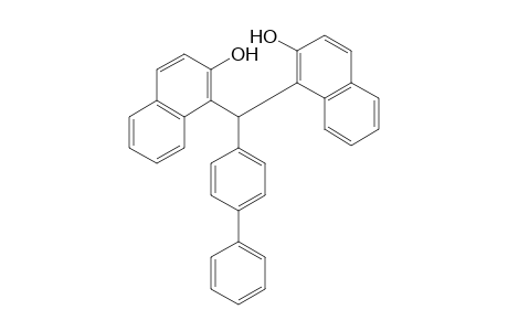 1,1'-(p-phenylbenzylidene)di-2-naphthol