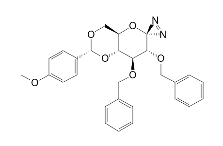 1,5-ANHYDRO-1-AZI-2,3-DI-O-BENZYL-4,6-O-(4-METHOXYBENZYLIDENE)-D-GLUCITOL