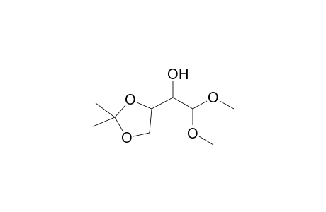 1-(2',2'-Dimethyl-1',3'-dioxolan-4'-yl)-2,2-dimethoxyethanol