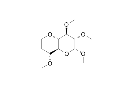 METHYL_4,8-ANHYDRO-7-DEOXY-2,3,6-TRI-O-METHYL-ALPHA-L-GLYCERO-D-GLUCOOCTOPYRANOSIDE
