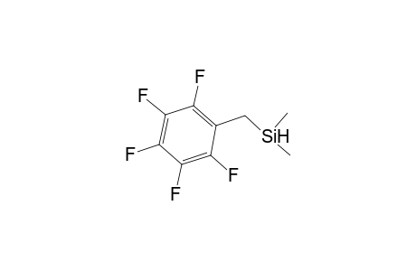 Silane, dimethyl[(pentafluorophenyl)methyl]-