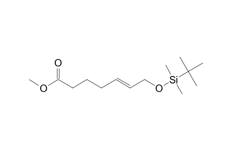 (E)-7-(tert-butyl-dimethyl-silyl)oxyhept-5-enoic acid methyl ester