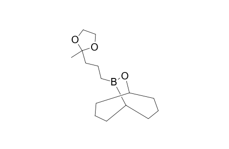 10-(4-(2-Methyl-1,3-dioxolan-2-yl)propyl)-9-oxa-10-borabicyclo[3.3.2]decane