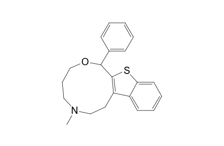 1H-[1]Benzothieno[3,2-h][1,5]oxazecine, 3,4,5,6,7,8-hexahydro-6-methyl-1-phenyl-, (.+-.)-