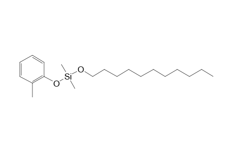 Silane, dimethyl(2-methylphenoxy)undecyloxy-