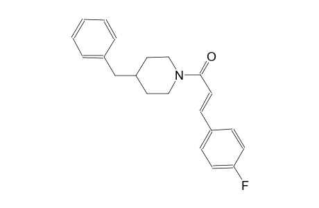4-benzyl-1-[(2E)-3-(4-fluorophenyl)-2-propenoyl]piperidine