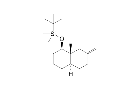 (1.alpha.,4a.beta.,8a.alpha.)-1-[(tert-Butyldimethylsilyl)oxy]decahydro-8a-methyl-7-methylnaphthalene