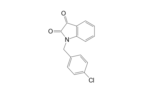 1H-Indole-2,3-dione, 1-[(4-chlorophenyl)methyl]-Indole-2,3-dione, 1-(p-chlorobenzyl)-