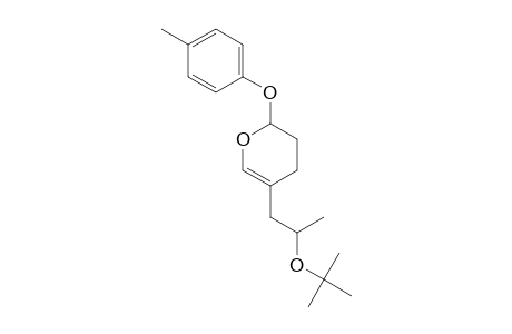 2H-Pyran, 5-[2-(1,1-dimethylethoxy)propyl]-3,4-dihydro-2-(4-methylphenoxy)-
