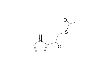 2-(.alpha.-Acetylthioacetyl)pyrrole