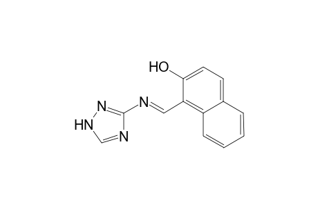 1-[(E)-(1H-1,2,4-Triazol-3-ylimino)methyl]-2-naphthol