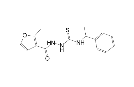 2-(2-methyl-3-furoyl)-N-(1-phenylethyl)hydrazinecarbothioamide