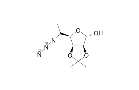 5-Azido-5,6-dideoxy-2,3-O-isopropylidene-L-gulofuranose