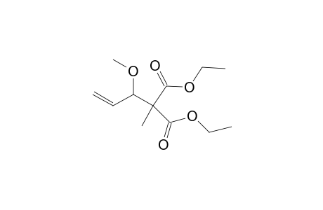 Diethyl 2-(1'-ethoxyprop-2'-en-1'-yl)-2-methylmalonate