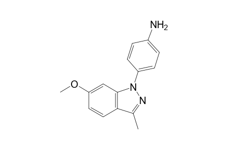 1-(p-Aminophenyl)-3-methyl-6-methoxy-1H-indazole