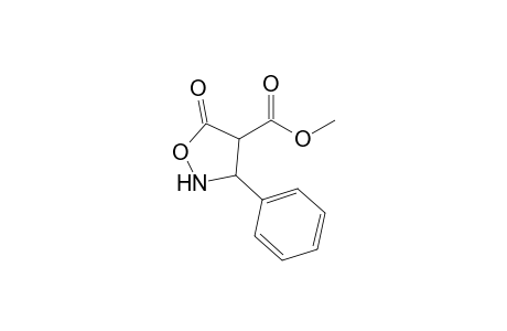 5-keto-3-phenyl-isoxazolidine-4-carboxylic acid methyl ester