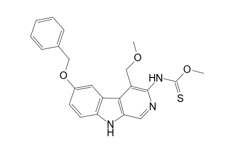 6-Benzyloxy-4-methoxymethyl-.beta.-carboline-3-isothiocarbamate