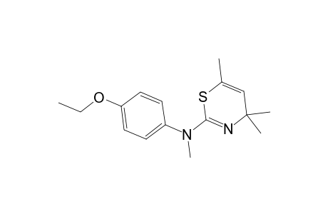 N-(4-Ethoxyphenyl)-N,4,4,6-tetramethyl-4H-1,3-thiazin-2-amine