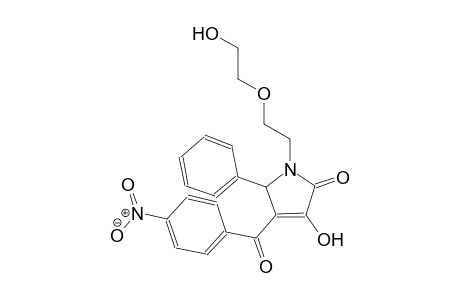 3-hydroxy-1-[2-(2-hydroxyethoxy)ethyl]-4-(4-nitrobenzoyl)-5-phenyl-1,5-dihydro-2H-pyrrol-2-one