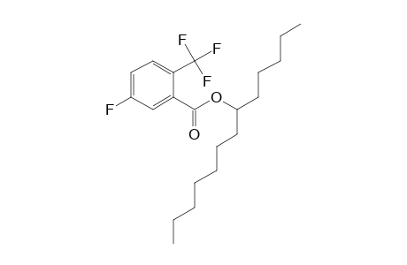 5-Fluoro-2-trifluoromethylbenzoic acid, 6-tridecyl ester