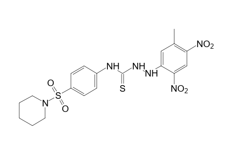 1-(4,6-dinitro-m-tolyl)-4-[p-(piperidinosulfonyl)phenyl]-3-thiosemicarbazide
