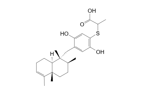 Avarol-4'-thiolactate