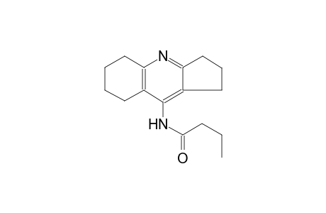 butanamide, N-(2,3,5,6,7,8-hexahydro-1H-cyclopenta[b]quinolin-9-yl)-