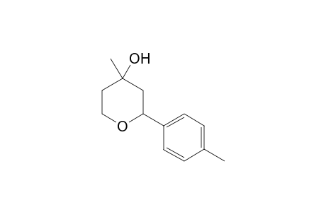 cis-4-methyl-2-(p-tolyl)tetrahydropyran-4-ol