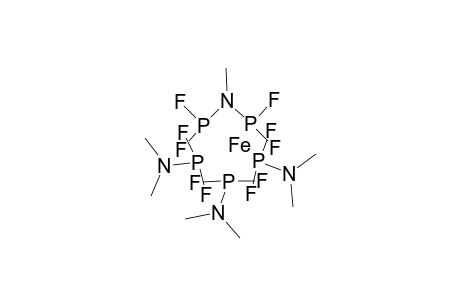 Iron, tris(difluoro(dimethylamino)phosphine)(methyliminobis(difluorophosphine))-