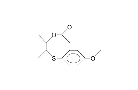 2-Acetoxy-3-(4'-methoxy)-phenylthio-1,3-butadiene