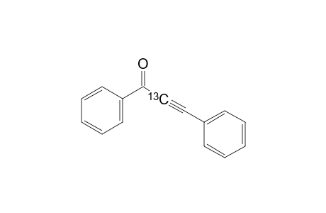 1,3-diphenyl(2(13C))prop-2-yn-1-one