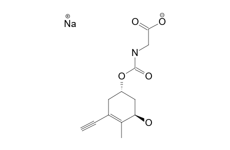 (3S,5R)-N-([(1-ETHYNYL-3-HYDROXY-2-METHYL-1-CYCLOHEXEN-5-YL)-OXY]-CARBONYL)-GYCINE