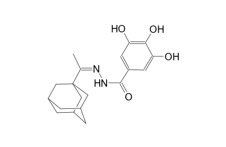 N'-[(Z)-1-(1-adamantyl)ethylidene]-3,4,5-trihydroxybenzohydrazide