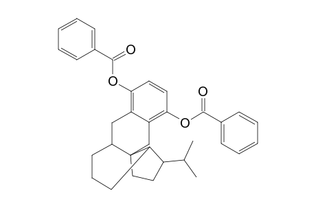 Cyclopenta[d]anthracene-8,11-diol, 3-isopropyl-1,2,3,3a,4,5,6,6a,7,12-decahydro-, dibenzoate