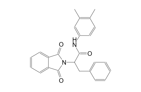 N-(3,4-dimethylphenyl)-2-(1,3-dioxo-1,3-dihydro-2H-isoindol-2-yl)-3-phenylpropanamide