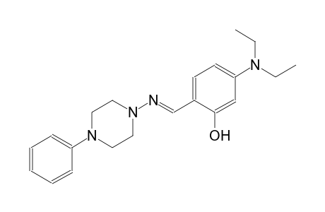 phenol, 5-(diethylamino)-2-[(E)-[(4-phenyl-1-piperazinyl)imino]methyl]-