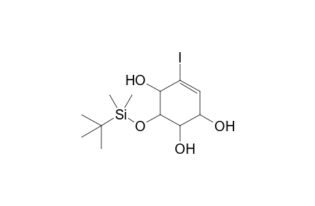 3-[1'-(t-Butyl)-1',1'-dimethylsilyloxy]-5-iodo-5-cyclohexene-1,2,4-triol