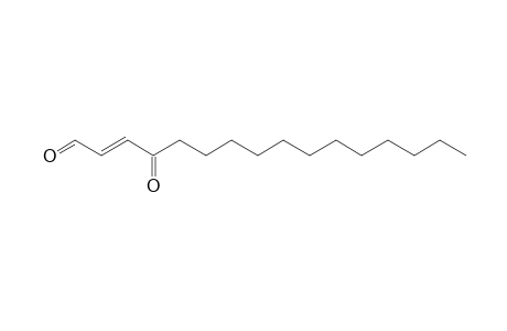 (2E)-4-OXOHEXADEC-2-ENAL