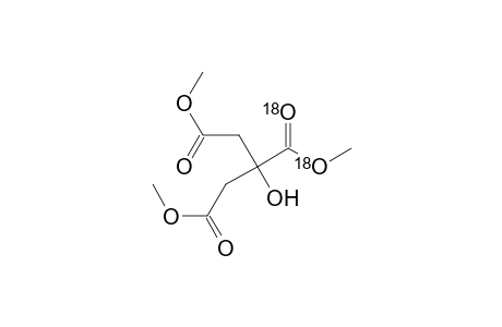 [18O]-trimethyl 2-hydroxy-1,2,3-propanetricarboxylate