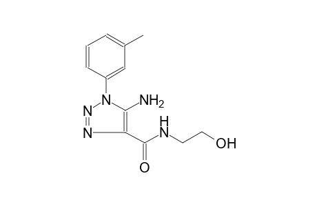 1H-1,2,3-triazole-4-carboxamide, 5-amino-N-(2-hydroxyethyl)-1-(3-methylphenyl)-