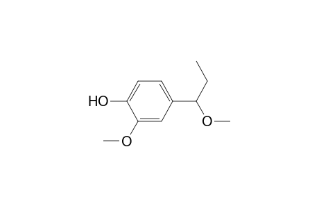 Phenol, 2-methoxy-4-(1-methoxypropyl)-
