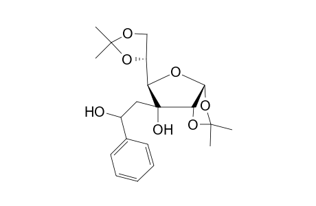 3-C-[2-(Hydroxymethyl)phenylmethyl]-1,2:5,6-di-O-isopropylidenr-.alpha.,D-allofuranose