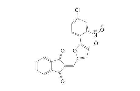 2-{[5-(4-chloro-2-nitrophenyl)-2-furyl]methylene}-1H-indene-1,3(2H)-dione