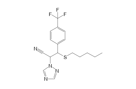1H-1,2,4-Triazole-1-acetonitrile, alpha-[(pentylthio)[4-(trifluoromethyl)phenyl]methyl]-