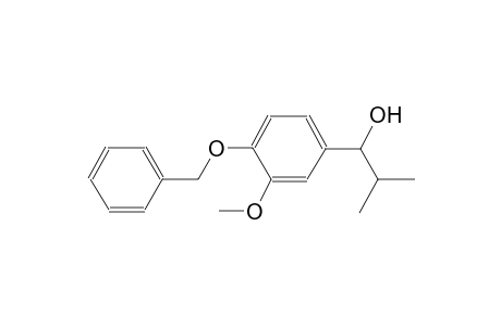 benzenemethanol, 3-methoxy-alpha-(1-methylethyl)-4-(phenylmethoxy)-